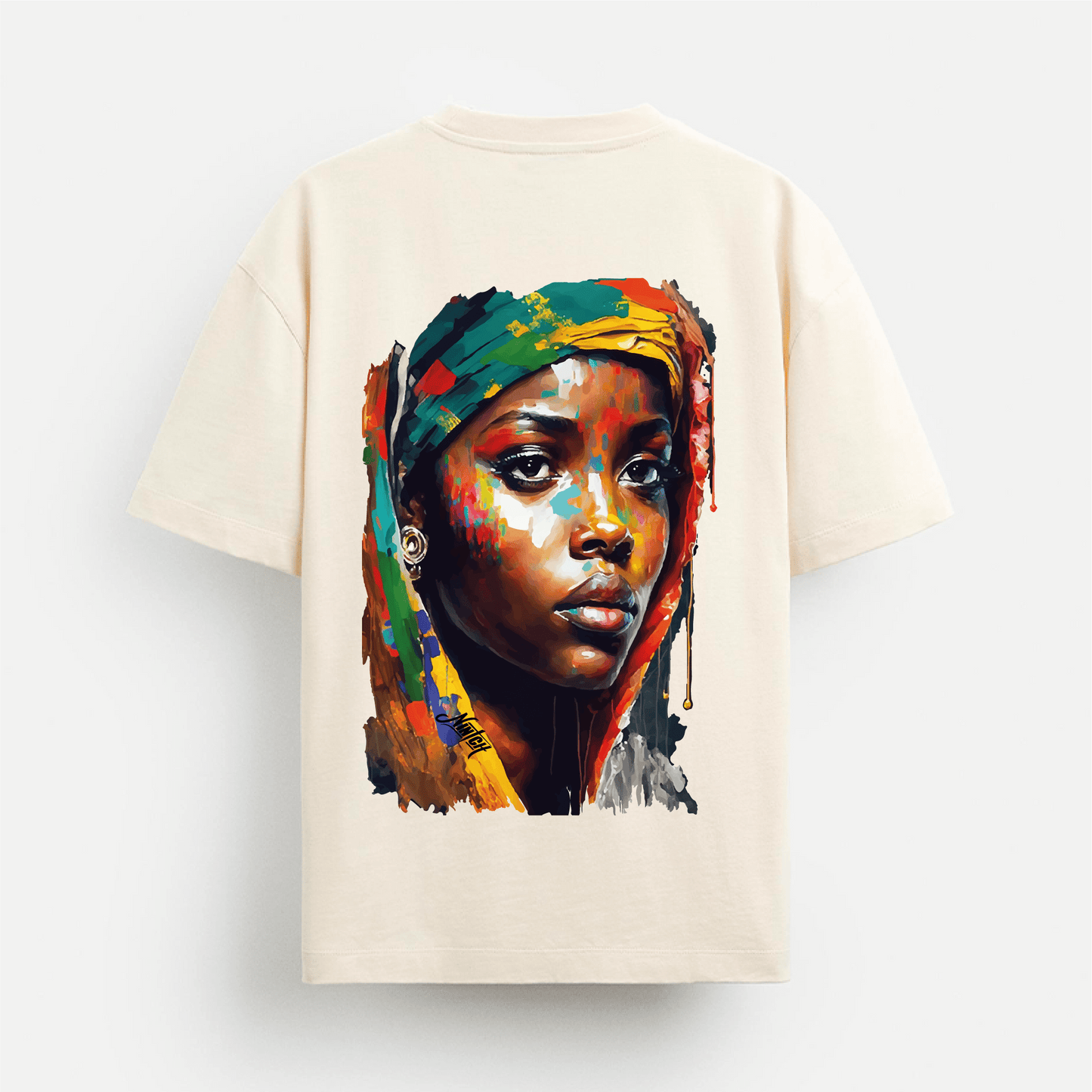 T-SHIRT Oversize | Pop Nintch #1 – Beige