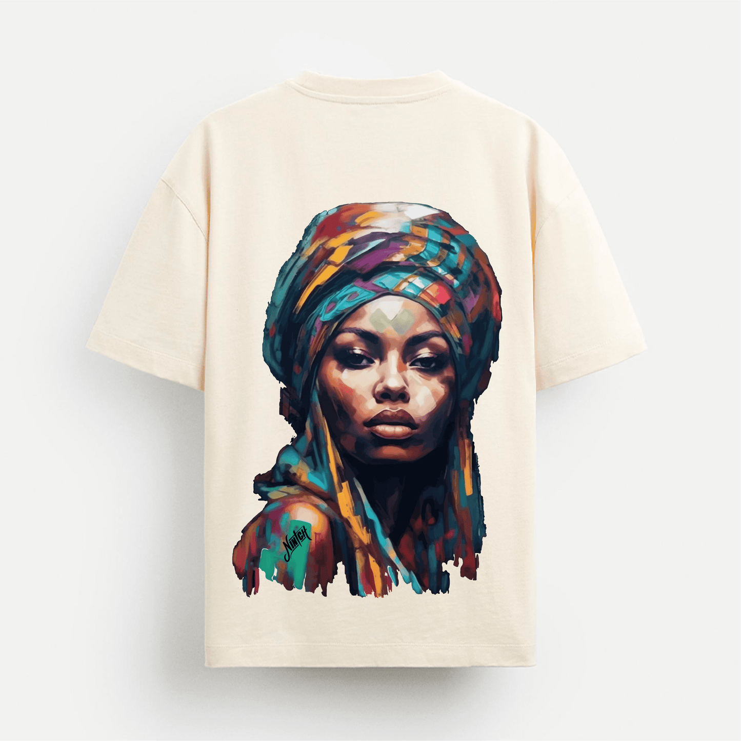 T-SHIRT Oversize | Pop Nintch #2 – Beige