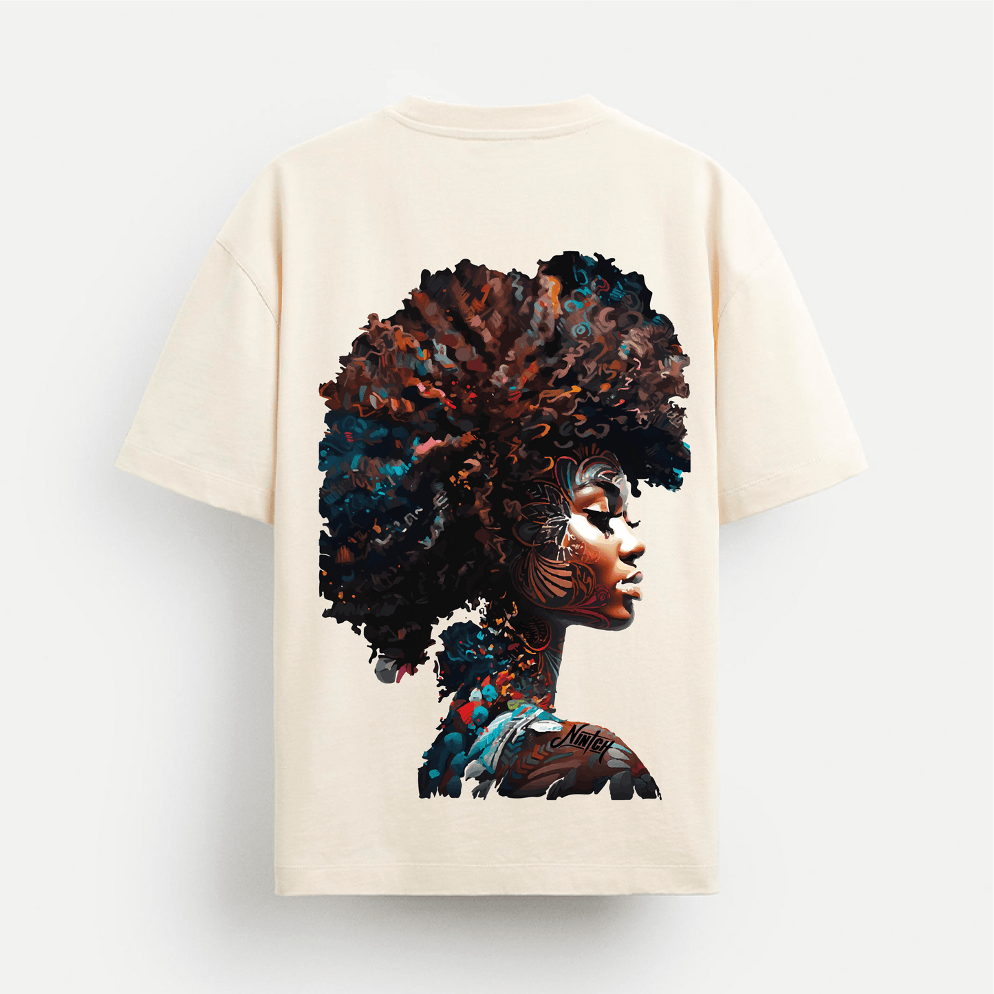 T-SHIRT Oversize | Pop Nintch #3 – Beige
